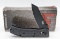 NIB HK Enigma Black Reverse Tanto Folding Knife