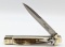 AKC Bill DeShivs Leverletto Stag Switchblade