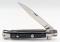 Milano Black Handle Italian Stiletto Switchblade