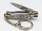 Inox Italian White Pearl Mini Stiletto Switchblade