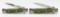 Italian Milano Green Stiletto Switchblades