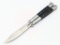 Stainless Butterfly Knife w/ Ebony Handle Scales