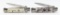 Italian Milano Skull & White Stiletto Switchblades