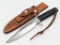 Vtg Randall Made Model 1 6in Fighter w/ Sheath