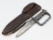 AKE New Zealand Aluminum Knuckle Knife w/ Sheath