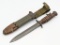 WW2 US M3 Imperial Fighting Knife w/ Scabbard
