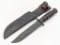 US Camillus Fighting Knife w/ Sheath