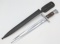 1900 M1982 Chrome Krag Bayonet w/ Scabbard