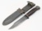 USN Pal Brand RH-35 Fighting Knife MK1 w/ Scabbard