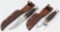 Ka-Bar Fixed Blade Hunting Knife and Gut Knife