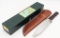 NIB 2008 Canal Street Cutlery Bowie Knife w Sheath