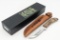 Queen Cutlery Co. Curly Maple Fixed Blade Hunter
