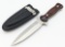Western Model W77 Boot Dagger w/ Sheath