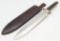1990 Case XX Rio Grande Camp Bowie Knife w/ Sheath