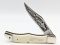 1978 Case XX Lmtd. White Synthetic Folding Hunter
