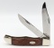 1986 Case XX Jigged Wood Large Folding Hunter 6265