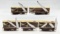 5) 2010 Case XX Walnut Jig Bone Silver Script