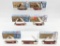 7) Case XX P/W Old Red Jig Bone Knives w/ Boxes