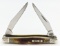 2008 Case XX Red Stag Muskrat w/ Engraved Bolsters