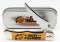 2013 Case XX Orange Halloween Mid Folding Hunter