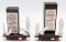 2004 Schatt & Morgan Red Bone Scout & Cigar Knife