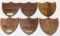 Various Year Case XX Collector Club Shield Plaques