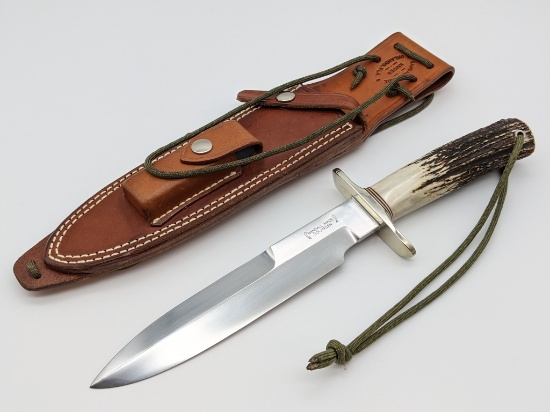 Vtg Randall Made Mod 14 Attack Solingen w/ Sheath