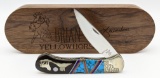 Buck Custom Brian Yellowhorse Pocket Knife w/ Case