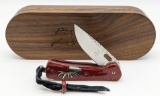 Buck Custom David Yellowhorse Pocket Knife w/ Case