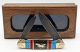 Buck Custom David Yellowhorse Pocket Knife w/ Case