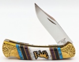 Buck Custom Brian Yellowhorse Folding Hunter