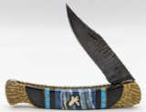 Buck Custom Brian Yellowhorse Small Folding Hunter