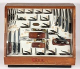 1970's Case XX Cutlery Knife Counter Top Display