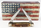 2007 Case XX Exotic Mammoth Bone Tiny Muskrat