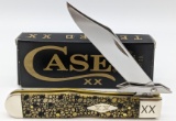 2022 Case XX Ostrich Olive Green Bone Cheetah
