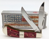 2020 Case XX Red Pearl Kirinite Saddlehorn