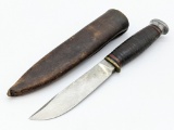 Marbles Left Serif Sport Knife w/ Tube Sheath