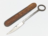 Marbles Second Model Trout Knife w/ Sheath