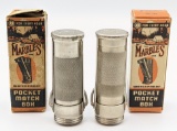 Marbles 1930's-60's Match Boxes w/ Boxes