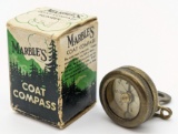 Marbles Fourth Model Coat Compass w/ Box