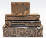 Marbles Product and Branding Printing Plate Blocks