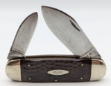 1971 Case XX Jigged Wood Elephants Toe 6250