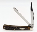 1920-40 Case XX Jigged Bone Slimline Trapper 62048