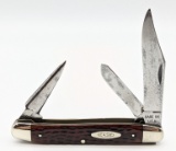 1965-69 Case XX Jigged Bone Medium Stockman 6347PU