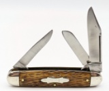 Schrade Three Blade Even End Jack Knife