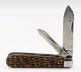 Schrade Walden Jig Bone Bareheaded Jack Knife