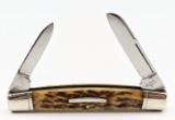 SXM Titusville Two Blade Stag Congress Style Knife