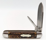 Camillus Large Jigged Bone Cigar Knife