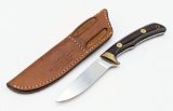 Custom James Lile Engraved Hunting Knife