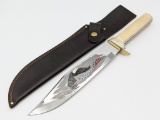 Bulldog Brand 1 of 8 Mastodon Bone Eagle Bowie